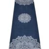Mandala Yoga Mat Towel Combo 70" 3.5mm -Splash Essentials 5665901510824 sapphire 1a