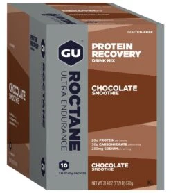 Gu Roctane Protein Recovery Mix ( 10 Single Serve Packs) -Splash Essentials 5666610577576 chocolate 2a