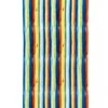 Dohler Printed Velour Beach Towel 40" X 72" -Splash Essentials 5668069179560 paintedverticalstripes 1a