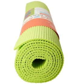 Gaiam Kid's Birdsong Yoga Mat 60" 4mm -Splash Essentials 5668995694760 greenmulti 3a