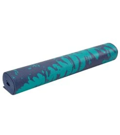 Gaiam Midnight Fern Printed Yoga Mat 68" 4mm -Splash Essentials 5669004869800 midnightfern 4a