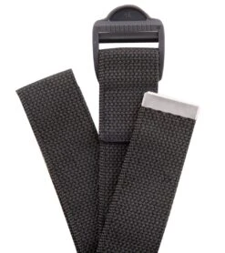 6' Essential Yoga Strap -Splash Essentials 5669834719400 charcoal 3a