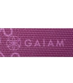 Gaiam Purple Medallion Classic Yoga Mat 68" 4mm 10 Gaiam Purple Medallion Classic Yoga Mat 68" 4mm -Splash Essentials 5670067044520 6