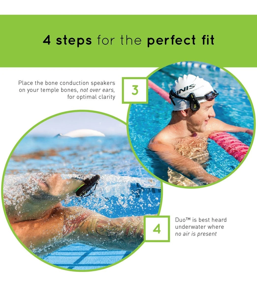 FINIS Duo Underwater Bone Conduction MP3 Player 7 FINIS Duo Underwater Bone Conduction MP3 Player - Image 5