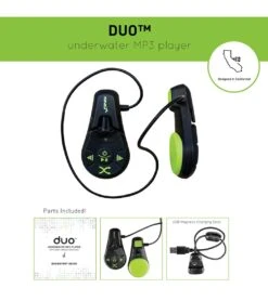 FINIS Duo Underwater Bone Conduction MP3 Player 20 FINIS Duo Underwater Bone Conduction MP3 Player -Splash Essentials 5670236455080 blackacidgreen 9a