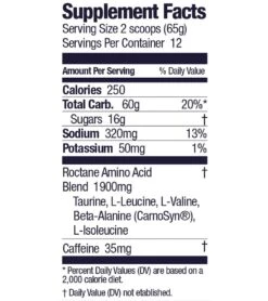 GU Roctane Energy Drink Mix (12 Serving Canister) -Splash Essentials 5670656540840 tropicalfruit 4a