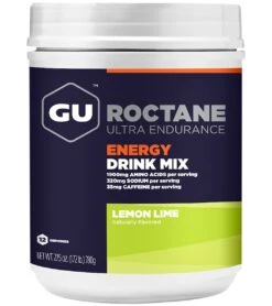 GU Roctane Energy Drink Mix (12 Serving Canister) -Splash Essentials 5670656671912 lemonlime
