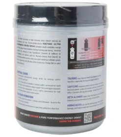 GU Roctane Energy Drink Mix (12 Serving Canister) -Splash Essentials 5670656671912 lemonlime 2a