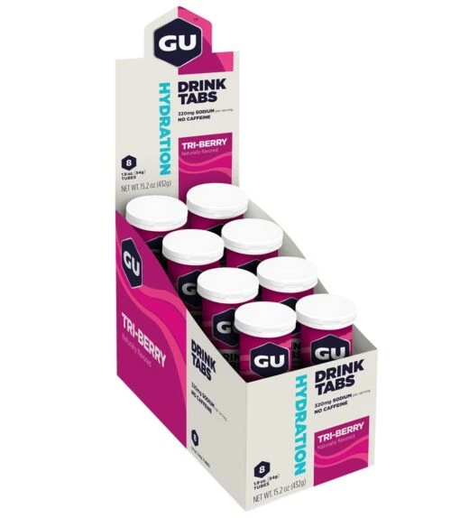GU Hydration Drink Tabs (8 Pack) -Splash Essentials 5670658179240 2t