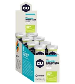 GU Hydration Drink Tabs (8 Pack) -Splash Essentials 5670658605224 lemonlime