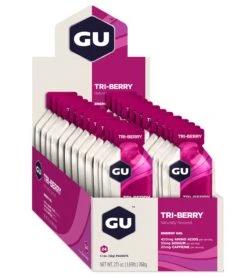 GU Energy Gel (24 Pack) -Splash Essentials 5672073855144 triberry 1a