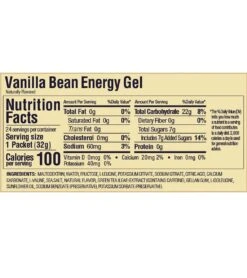 GU Energy Gel (24 Pack) -Splash Essentials 5672075198632 vanillabean 4a
