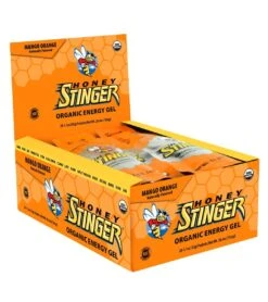 Honey Stinger Organic Energy Gels (24 Pack) -Splash Essentials 5672163901608 mangoorange 1a