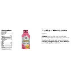 Honey Stinger Organic Energy Gels (24 Pack) -Splash Essentials 5672164098216 strawberrykiwicaffeinated 2a
