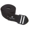 6' Cotton Cinch Yoga Strap -Splash Essentials 5672296775848 black 1a