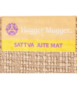 Sattva Jute Eco Yoga Mat 68" 3mm -Splash Essentials 5672383316136 natural 4a