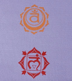 Gaiam Chakra Yoga Mat 68" 3mm -Splash Essentials 5672477229224 5