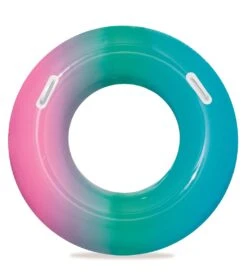 Rainbow Swim 36" Tube With Handles -Splash Essentials 5678954807464 multi 3a