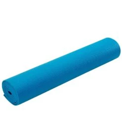 Gaiam 2-Color Premium Yoga Mat 68" 5mm -Splash Essentials 5684925235368 navyblue 4a