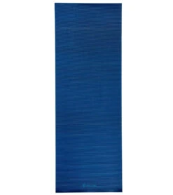 Gaiam 2-Color Premium Yoga Mat 68" 5mm -Splash Essentials 5684925235368 navyblue 6a