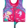 Speedo Girls' Learn To Swim Printed Neoprene Swim Vest (2yrs-6yrs) -Splash Essentials 5686210396328 berrygrape 1a