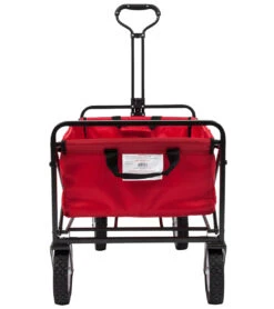 Collapsible Folding Outdoor Utility Wagon -Splash Essentials 6700183257256 red 3a