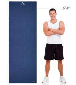 Ultra Yoga Mat 78" -Splash Essentials 6714051330216 black 2a