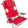 Face Down Beach Chair W/ Backpack Straps 1 Face Down Beach Chair W/ Backpack Straps -Splash Essentials 6716806398120 red 1a
