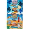 Dohler California Signs Beach Towel 30โX 60โ 2 Dohler California Signs Beach Towel 30โX 60โ -Splash Essentials 6750757159080 multicolor 1a