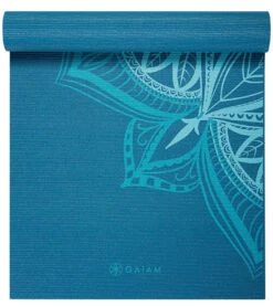 Gaiam Indigo Point Premium Yoga Mat 68" 6mm 7 Gaiam Indigo Point Premium Yoga Mat 68" 6mm -Splash Essentials 6755781050536 indigopoint 3a
