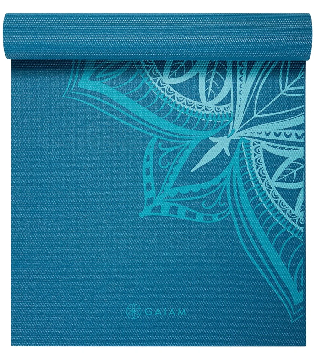 Gaiam Indigo Point Premium Yoga Mat 68" 6mm 5 Gaiam Indigo Point Premium Yoga Mat 68" 6mm - Image 3