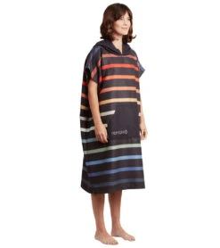 Nomadix Pinstripes Multi Changing Poncho -Splash Essentials 6935471751336 multi 2a