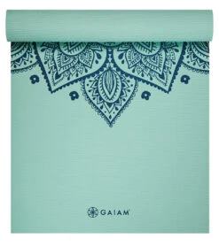 Gaiam 5mm Yoga Mat -Splash Essentials 7009123827880 coolmintsundial 3a