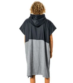 Rip Curl Men's Viral Anti-Series Hood Towel 7 Rip Curl Men's Viral Anti-Series Hood Towel -Splash Essentials 7319696015528 blackgrey 3a