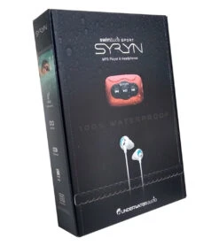 SYRYN MP3 Player & Swimbuds Sport Headphones -Splash Essentials 7453740531880 red 3a
