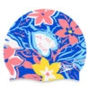 Speedo Elastomeric Printed Swim Cap 2 Speedo Elastomeric Printed Swim Cap -Splash Essentials 7767466475688 floraldazzlingblue 1a
